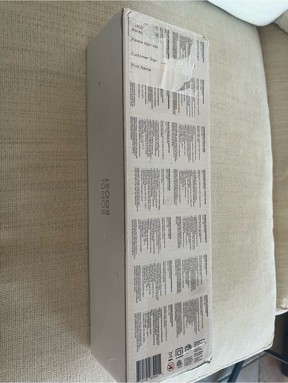 BondiBod Infrared Body Brush - White - Picture 2 of 3